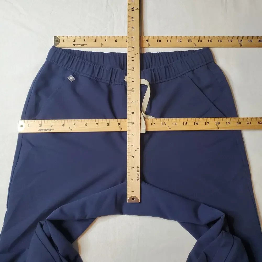 Figs Men's Size M Tansen Jogger Slim-Fit Scrub Pants Navy Blue MXXSW2004S